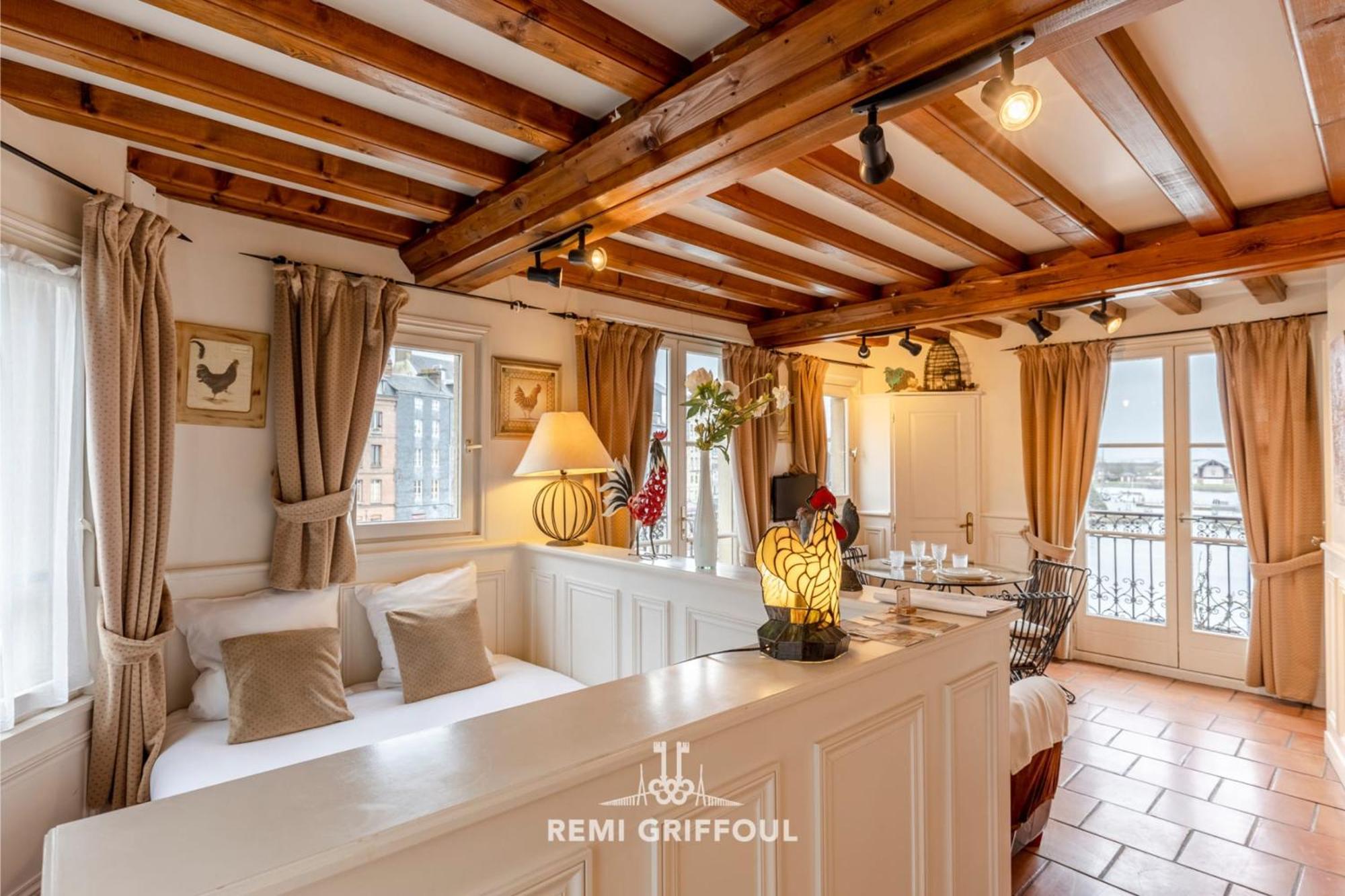 Key West - Charming Studio On The Port Of Honfleur - Superb 360 View Exterior foto