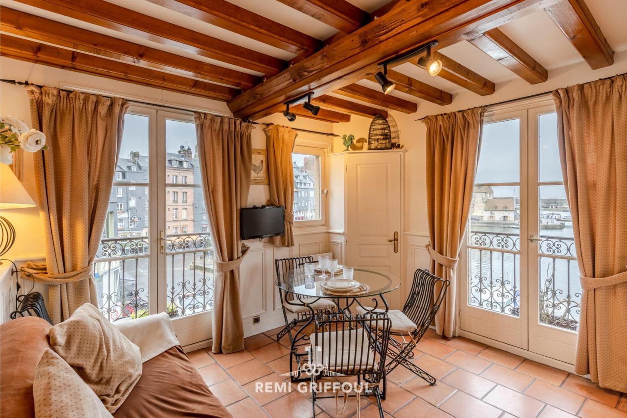 Key West - Charming Studio On The Port Of Honfleur - Superb 360 View Exterior foto